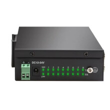 8-Poorts Seriële Apparaatserverconverter Ethernet Naar RS232/422/485, Ondersteuning voor VCOM/TCP-Server/TCP-Client/UDP van Industriële Kwaliteit