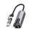 5G Wired Network Card USB 3.0 TYPE-C to RJ45 Ethernet Adapter 5000Mbps High Speed for Notebook Desktop Computer Tablet 2