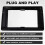 Kit de Painel de Instalação para Painel de Carro de 10 Polegadas com Rádio Android para  R1 2005-2010 RHD 2 DIN 6