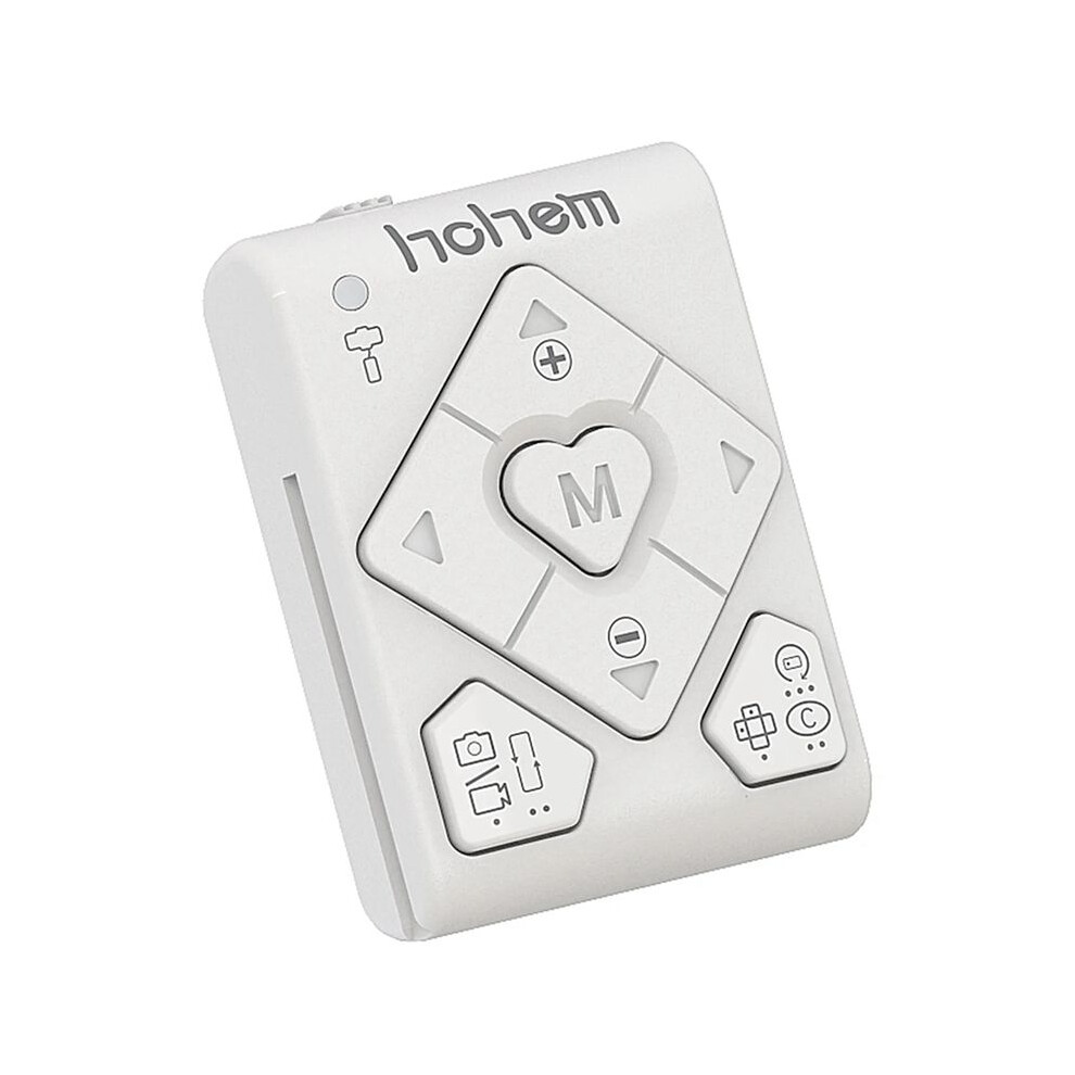 Photos - Flash Trigger / Shutter Release Hohem Wireless BT Remote Control for ISteady XE/X2/V2/V2s/M5/M6/MT2 Smartphone Gimbal Stabilizer White