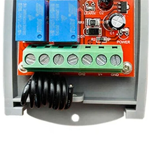 Universal Garage Door Remote Control Receiver 433MHz12V-24V Electric Gate Control Opener 433.92MHz Rolling Learning Code 1