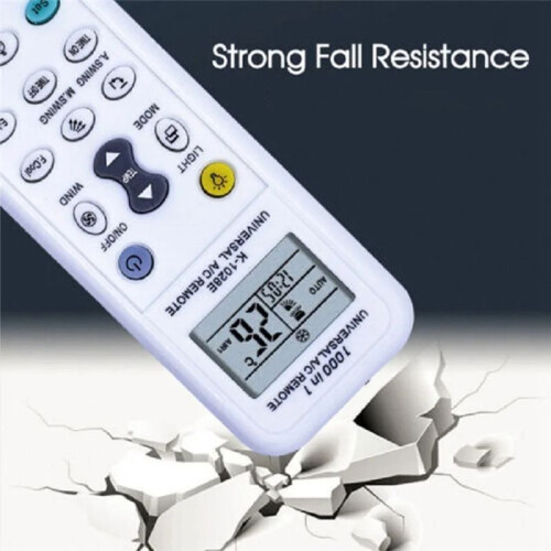 K1028E 1000 in 1 Universal Remote Control LCD Controller for Air Conditioner Low Power Consumption Remote Controller 2