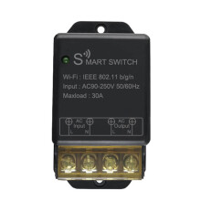 Home WiFi-Schakelaar 30A AC90-250V Draadloze Afstandsbediening aan Uit DIY-Stroomonderbreker Werkt met Alexa Home