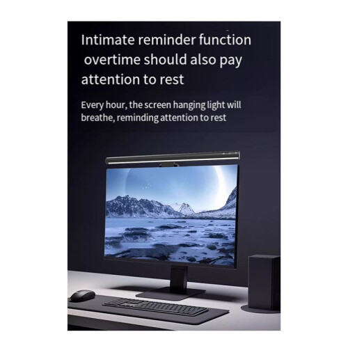 Monitor Light Bar Touch / Wireless Remote Dual Control Eye Protection Anti-Glare USB Reading Light for Computer