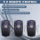 FLO4RS 433mhz Garage Door Remote Control Opener FLO Remote Control 4 Button Transmitter 7