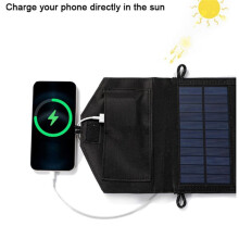 20W Przenośna Ładowarka z Polisilikonowym Panelem Słonecznym USB 5V Składany Panel Słoneczny do Ładowania Telefonu Power Bank na Wędrówki