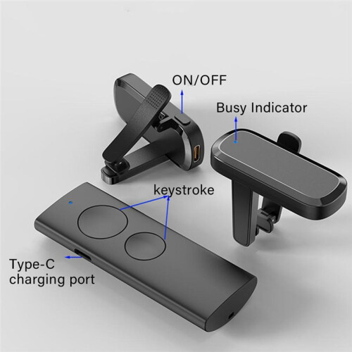 Remote Control Page Turner for   Wireless Page Turner for  Oasis Kobo Ebook Reader & Accessories 2PCS 2
