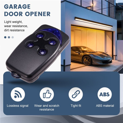 FLO4RS 433mhz Garage Door Remote Control Opener FLO Remote Control 4 Button Transmitter 2
