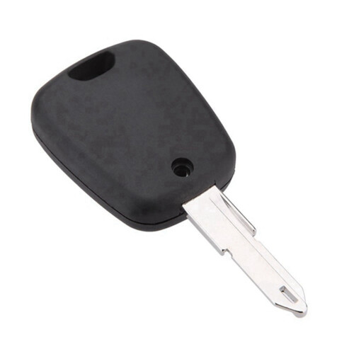 Car 2-Button Key Shell Remote Control Key Shell with Key Embryo for  106 107 206 207 306 307 406 407 2