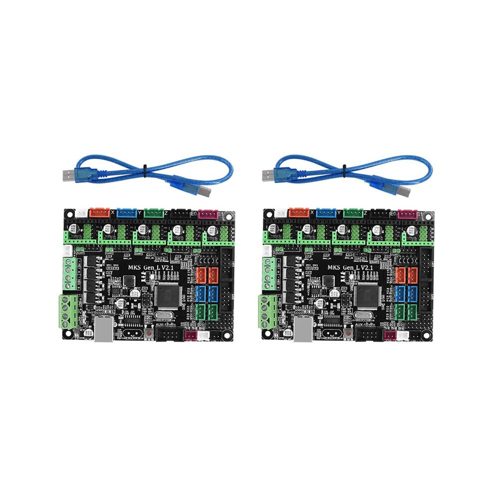 2X 3D Printer Motherboard Mks Gen-L V2.1 Control Board Motherboard Compatible With Open Source Marlin 6032653295643
