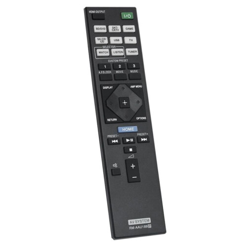 RM-AAU189 Replace Remote Control for  STR-DN850 STR-DN1050 2