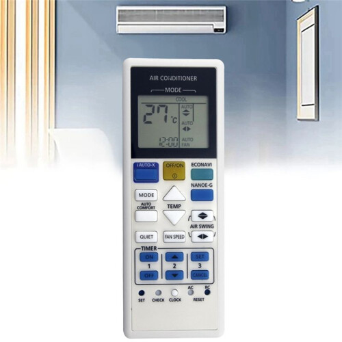 Replace AC Remote Control A75C4543 for  Inverter Air Conditioner CS-V24RKH CS-S28RKH 2