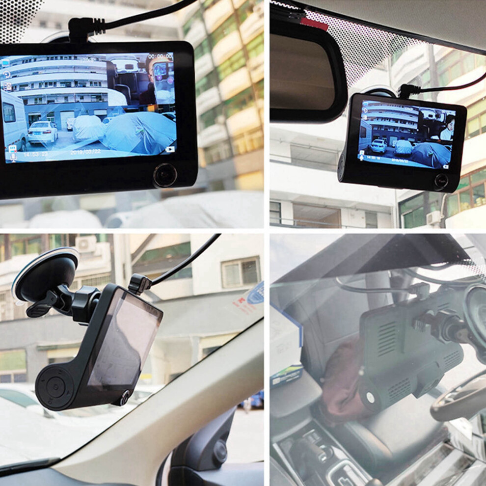 Hdr Car Dvr Camera 3-Lens 1080P Gps Night Vision 32Gb 4631390607133