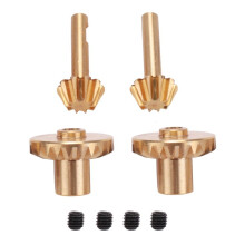 Brass Front & Rear Axle Gear Drive Shaft Gears Upgrade Accessories for WPL B24 B36 C14 C24 MN D90 D99 MN99S Parts