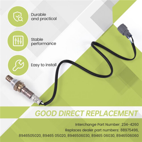 1X Lambda O2 Oxygen Sensor /Downstream for  Camry 4Runner Solara   Rav4 Avalon  ES300 234-4260 2