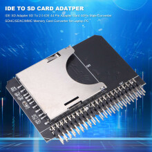 IDE Adapter Till 2.5 IDE 44 Pin Adapter Card 44Pin Hane Converter SDHC/SDXC/MMC Minneskort Converter för BäRbar Dator