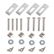 4 Pack T-Track Clamp, T Track Hold Down Clamps Kit Compatible with 3018-PRO,3018-PROVer,1810-PRO CNC Router Machine