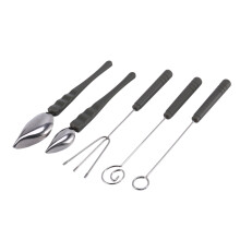 Zeichnen Dekorieren LöFfel Set, Candie Tauch Werkzeuge Schokolade Tauch Gabel LöFfel Set Chef Kunst LöFfel für Dekorative Teller