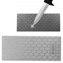 Knife Sharpener, Diamond Sharpening Stone, Sharpening Tools Diamond Plate Sheet for Knives, Chisels, Jade, Glass