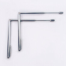 2PCS Portable Dowsing Rod Water Detector Tool Adjustable Rods Flexible Divining Water Spirit Gold Buried Items