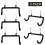 5PCS Pegboard Drill Holder Heavy Duty Hooks,Pegboard Double Hooks Drill Hanger Hook for Drill,Accessories,Power Tool Etc 9