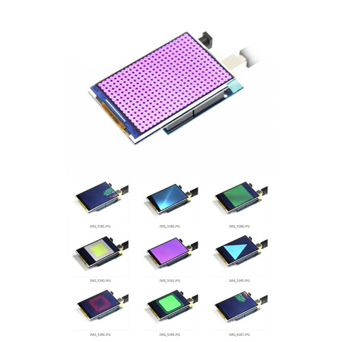 Modulo Schermo LCD TFT da 3,5 Pollici 480X320 LCD Modulo Schermo un Colori HD per Scheda   e MEGA 2560