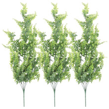 3 PeçAs de Plantas Artificiais Samambaias Suspensas Videiras Falsas Ivy Boston Samambaia Planta Suspensa Ao Ar Livre Plantas PláStico Resistentes um