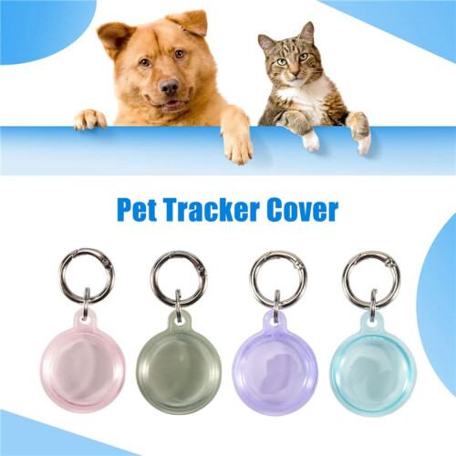 4 Pack Protective Case for  AirTag Silicone Keychain Compatible with Air Tag Holder with Key 2