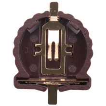 20 Pièces CR1220 CR1225 Support de Pile Bouton 3V Support de Pile Bouton TempéRature de Placage