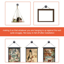 20 Pack Small Nails for Picture Hanging Double-Headed Picture Hangers Nails Wall Nails for Hanging Pictures (Black)