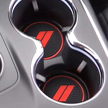 For  Durango Accessories 2014-2020 Anti Dust Cup Holder Inserts, Door Pocket Liners, Center Console Liner Mats