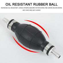 8mm Hand Pump,Fuel Liquid Transfer Pump Manual Hand Pump Suction Oil Water Petrol Fuel Liquid Transfer Pump Pipe with 2M