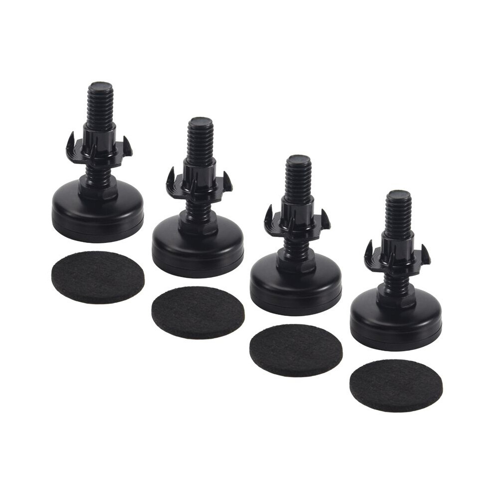 4Pcs Furniture Levelers Heavy Duty Furniture Leveling Feet Adjustable Leg Levelers For Cabinets Tables Chairs Raiser 4711004303474
