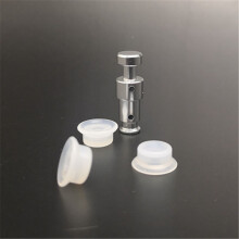 Soupape à Flotteur pour Autocuiseur éLectrique DUO60 Argent Double Trou en Aluminium 3.2X0.9X0.8 Clapet Anti-Retour 4 Flotteurs 8 Petites Capitales