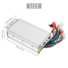 48V 500W Brushless Controller, Aluminium Alloy E-Bike Brushless Motor Controller for Electric Bicycle Scooter