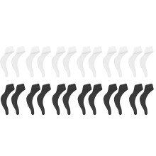 12 Paia Impugnatura per Occhiali Vista, Supporto per Occhiali Antiscivolo, Gancio per L'Orecchio per Occhiali nel Silicone, Supporto per Manicotto per