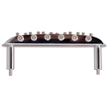 Guitar Saddle Bridge with Adjustable  Saddles Zinc Alloy for Mustang  Jazzmaster Guitar Accessories,Silver