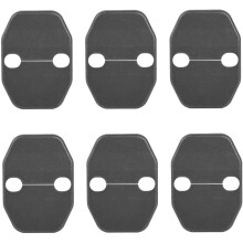 Fechadura da Porta Cobre GuarniçãO de ProteçãO para JK 2011-2017 Grand Cherokee para , Preto