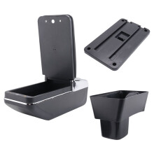 Car Storage Box PU Leather Central Armrest Box for Swift 2005-2019 Interior Accessories