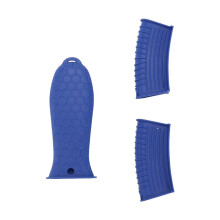 Suporte de AlçA Quente de Silicone para Ferro Fundido, Conjunto de Capa de Borracha Antiderrapante com AlçA de Panela de 3 Pacotes para Frigideira