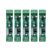 5st AC 220V Optokopplare Isolationsmodul Spänningsdetektorkort TTL 3-5V SCM-Testning för Mikrokontroller Adaptiv PLC