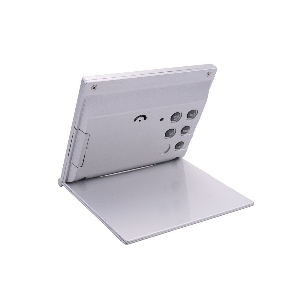 Digital Travel Alarm Clock Battery Operated Portable Large Number Display Clock With Temperature 12/24H Small Desk Clock Spactz