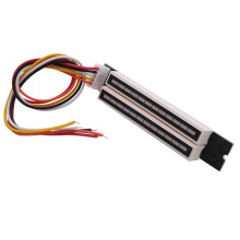 Dual 12 Level Indicator VU Meter Stereo Amplifier Board Adjustable Light Speed Board with AGC Mode, DIY KITS