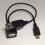 1 Micro-USB to USB Female OTG Adapter Cable with USB Power Interface Suitable for Electronic Devices with OTG 5