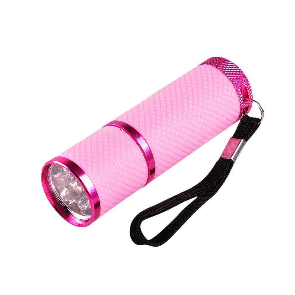 UV 9 LED Nail Lamp,Professional Dryer Curing Gel Polish Light Handheld Dryer Flashlight Professional Nail Art Tools,