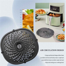 Air Fryer Replacement Grill Pan for Power XL Gowise 7QT Air Fryers,Nonstick Coating Crisper Plate,Air Fryer Part