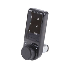 Combination Lock, Door Access Digital Electronic Security Cabinet Coded Locker Contact Keypad Password Key Access Lock-A