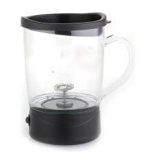 Draagbare Melkopschuimer Melk Cappuccinatore Melkblender Milkshakeblender Batterij Melkopschuimer Beker Elektrisch