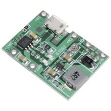 5 Piezas 2A USB 18650 MóDulo de Cargador de BateríA de Iones de Litio de Litio Boost 3.7V una 5V 9V 12V