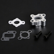 CNC Insugningsrörsats för 23-30,5 CC Gasmotor för 1/5 HPI Baja 5B 5T 5Sc Losi 5Ive T Rovan King Motor Rc Bildelar